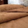 Pościel wełniana Camel z wełny wielbłądziej Pasy 140x200 stan magazynowy 2 sztuki