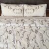 14 Pościel z wełny Camel Jasny + Kaszmir Szlachecki 160x200 + Materac wełniany