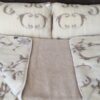 20 Pościel z wełny Camel Jasny + Kaszmir Szlachecki 160x200 + Materac wełniany
