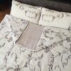 24 Pościel z wełny Camel Jasny + Kaszmir Szlachecki 160x200 + Materac wełniany
