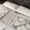 26 Pościel z wełny Camel Jasny + Kaszmir Szlachecki 160x200 + Materac wełniany