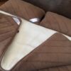 posciel-merynos-camel-ciemny-pasy-3 Pościel z wełny Camel Ciemny Pasy + Merynos Tumbler 180x200