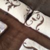 12 Pościel z wełny Camel Ciemny + Kaszmir Szlachecki 240x200 + Materac wełniany