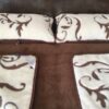 14 Pościel z wełny Camel Ciemny + Kaszmir Szlachecki 240x200 + Materac wełniany