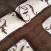 16 Pościel z wełny Camel Ciemny + Kaszmir Szlachecki 240x200 + Materac wełniany
