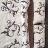 20 Pościel z wełny Camel Ciemny + Kaszmir Szlachecki 240x200 + Materac wełniany