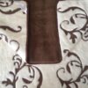 8 Pościel z wełny Camel Ciemny + Kaszmir Szlachecki 240x200 + Materac wełniany