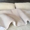 Pościel z wełny Camel Jasny + Merynos Tumbler 220x200 + Materac wełniany