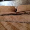 Pościel wełniana Camel z wełny wielbłądziej Pasy 160x200 + Podkład wełniany