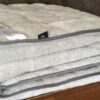 Kołdra z wełny Alpaki Silver Caro + Alpaka Gładka 200x200