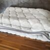 Kołdra z wełny Alpaki Silver Caro + Alpaka Gładka 200x200