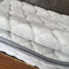 Kołdra z wełny Alpaki Silver Caro + Alpaka Gładka 200x200