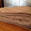 k11 Kołdra wełniana Camel z wełny wielbłądziej Pasy 160x200 stan magazynowy 2 sztuki