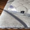 Materac z wełny Alpaki Silver Caro + Alpaka Gładka 160x200