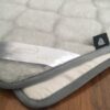 Podkład z wełny Alpaki Silver Caro 200x200